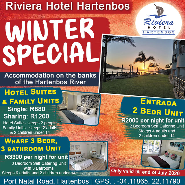 2026 Hartenbos Winter Accommodation Special 2026 Hartenbos Winter Accommodation Special
